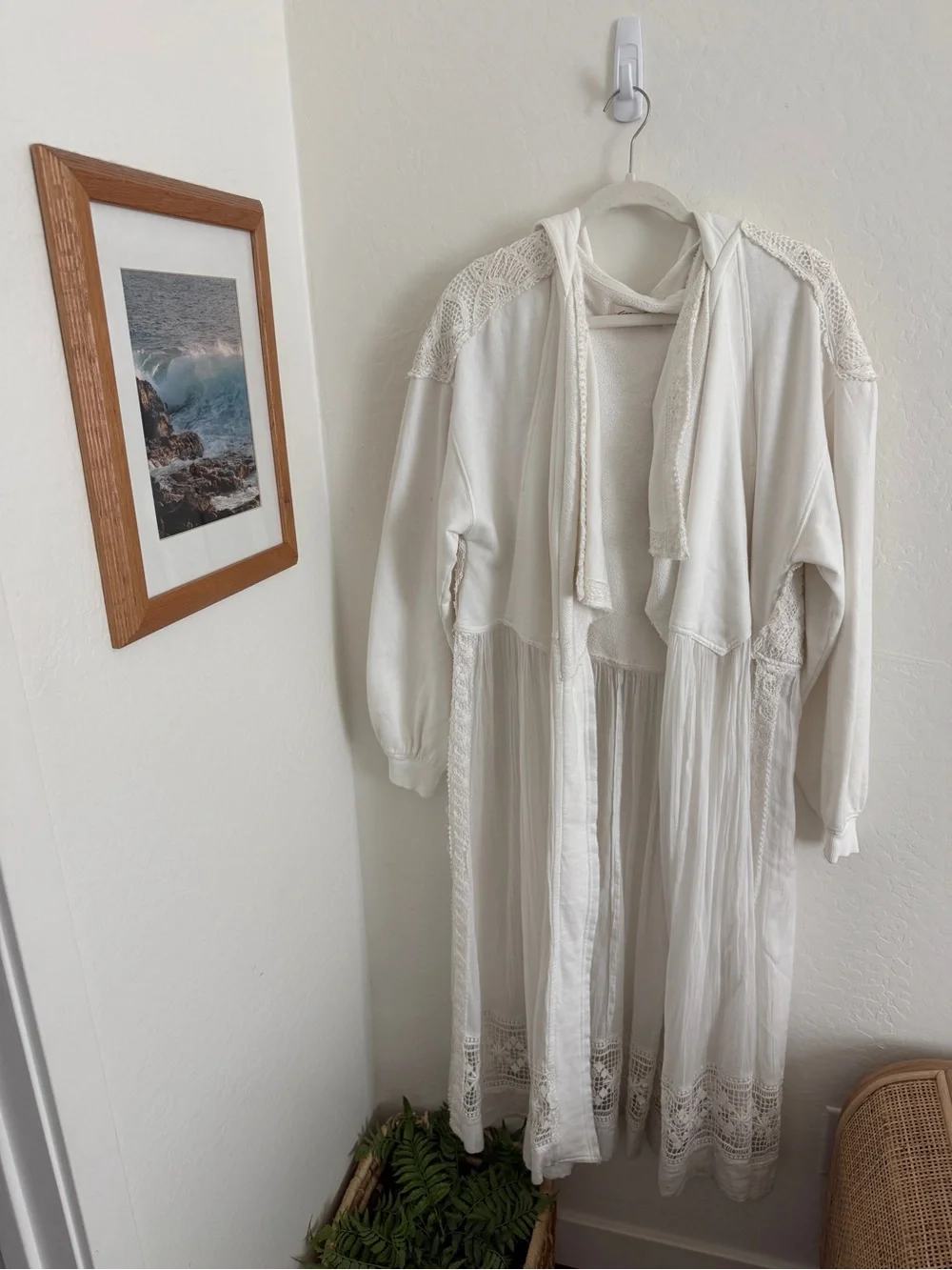 Free People Float On Lace Cardi